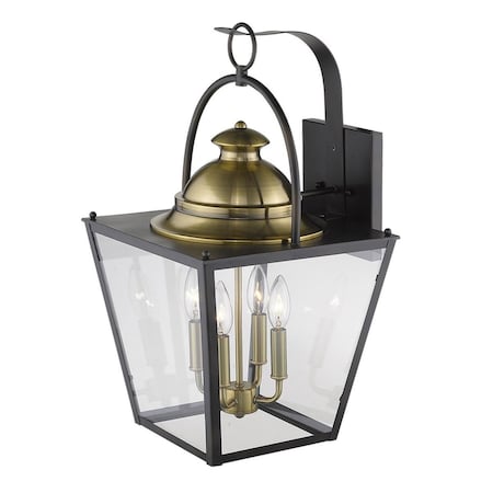 Estallar 22.5 x 12 x 13.5 in. Savannah 4-Light Oil-Rubbed Bronze Wall Light ES3096213